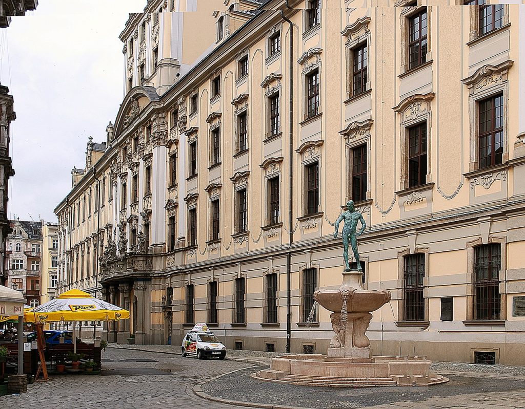 Aula Leopoldina w gmachu głównym Uniwersytetu Wrocławskiego